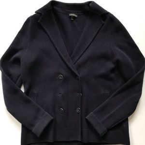 Talbots Blue Blazer Sweater. Size medium